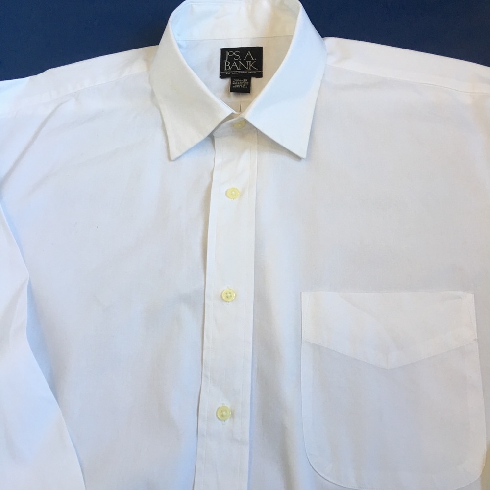🤵🏼Jos A Bank | Premium White Dress Shirt